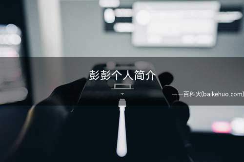 彭彭个人简介