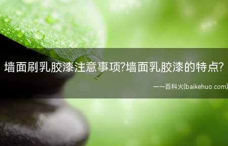 墙面刷乳胶漆注意事项墙面乳胶漆的特点(墙面刷乳胶漆注意事项墙面乳胶的特点两个方面的详细介绍)