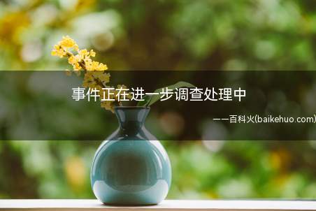事件正在进一步调查处理中(一头水牛闯进广西玉林闹市区 惊牛除弄伤东妖神记)