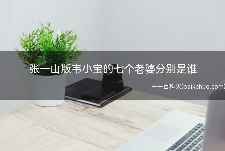 张一山版韦小宝的七个老婆分别是谁