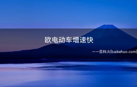 欧电动车增速快 韩三巨头在欧建电池厂