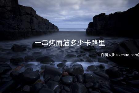 一串烤面筋多少卡路里