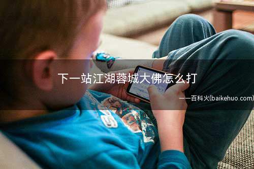 下一站江湖蓉城大佛怎么打