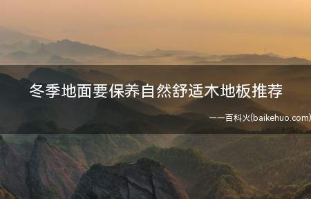冬季地面要保养自然舒适木地板推荐(冬季地板要打蜡实木地板)