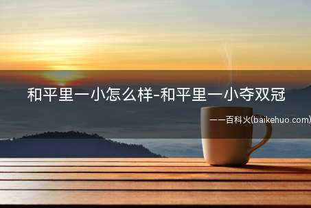 和平里一小怎么样-和平里一小夺双冠(北京第十届“八喜杯”小篮球联赛在和平里一小学落下帷幕)