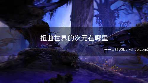 扭曲世界的次元在哪里(地下城与勇士游戏中想要到扭曲世界的次元需要先到异次元遗迹)