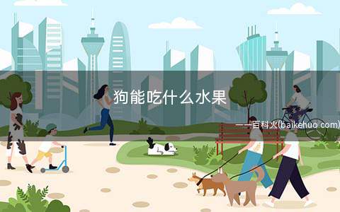 狗能吃什么水果(狗狗便秘的4种食物)