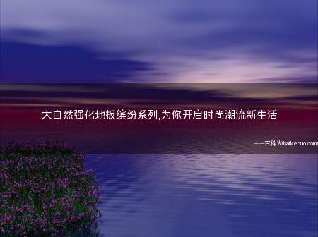 大自然强化地板缤纷系列,为你开启时尚潮流新生活