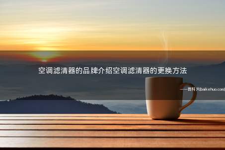 空调滤清器的品牌介绍空调滤清器的更换方法