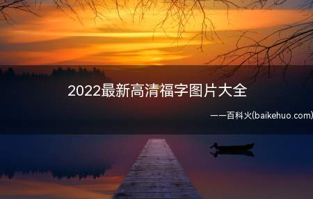 2022最新高清福字图片大全(全新高清福字图片全集 2022年扫五福图片合辑必出福卡)