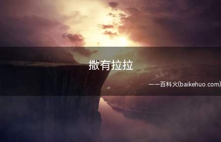 撒有拉拉(撒有猫猫意思是最真正的道别术语,所有人都能够应用)