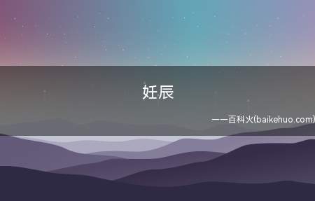 妊辰是什么意思