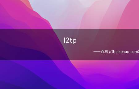 l2tp是什么意思