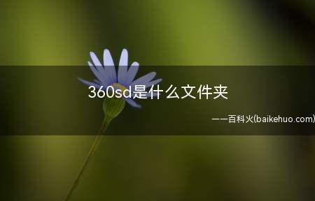 360sd是什么文件夹