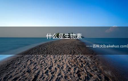 什么是生物素