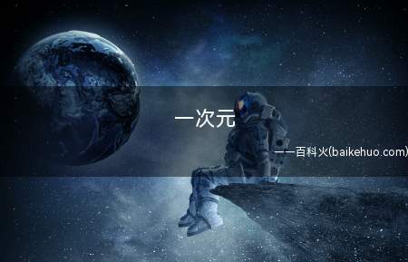 一次元是什么意思