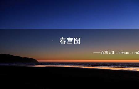春宫图是什么意思