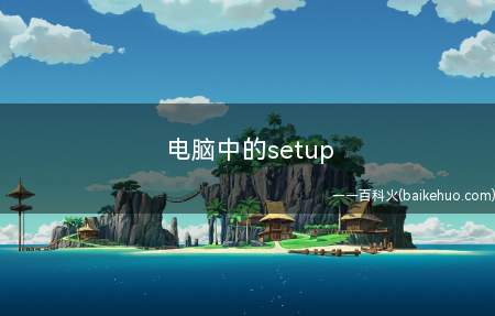 电脑中的setup是什么意思