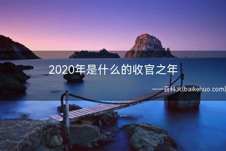 2020年是什么的收官之年