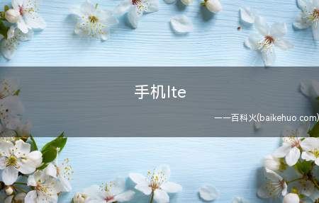 手机lte是什么意思