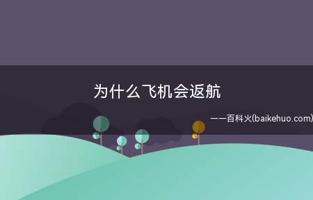 为什么飞机会返航