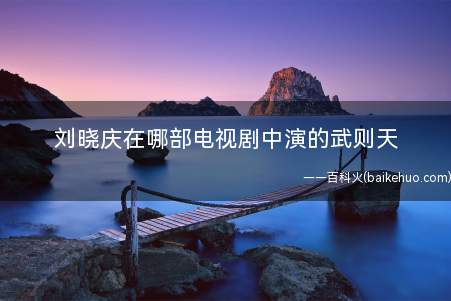 刘晓庆在哪部电视剧中演的武则天