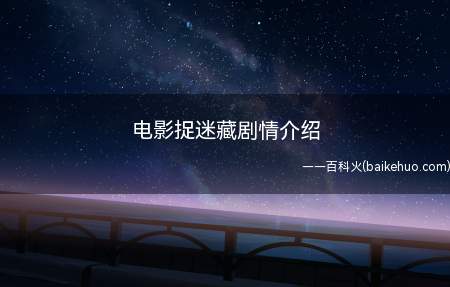 电影捉迷藏剧情介绍