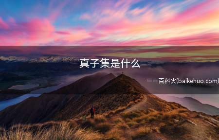 真子集是什么