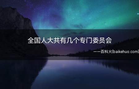 全国人大共有几个专门委员会