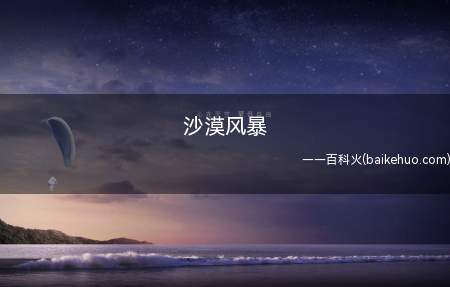 沙漠风暴(沙漠风暴是一种色情服务)