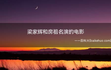 梁家辉和房祖名演的电影(《战鼓》是一部由香港艺人毕国智导演,房祖名、梁家辉、李心洁等)