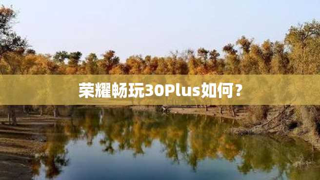荣耀畅玩30Plus如何? 荣耀畅玩30Plus如何?