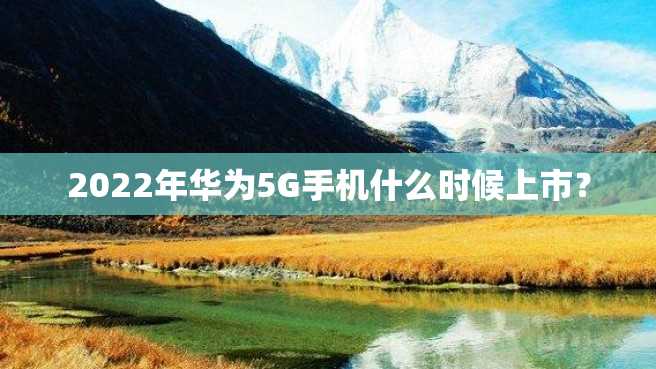 2022年华为5G手机什么时候上市？