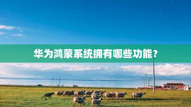 华为鸿蒙系统拥有哪些功能? 华为鸿蒙系统拥有哪些功能?