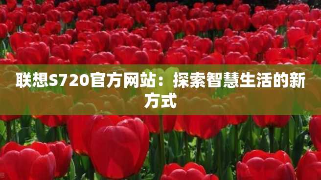 联想S720官方网站:探索智慧生活的新方式 联想S720官方网站:探索智慧生活的新方式