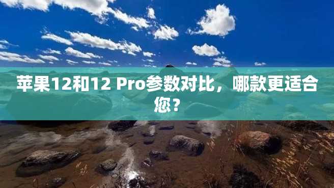 苹果12和12 Pro参数对比，哪款更适合您？