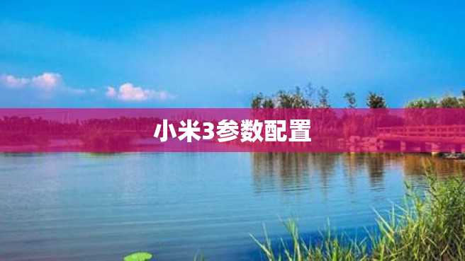小米3参数配置 小米3参数配置