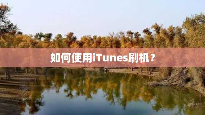 如何使用iTunes刷机? 如何使用iTunes刷机?