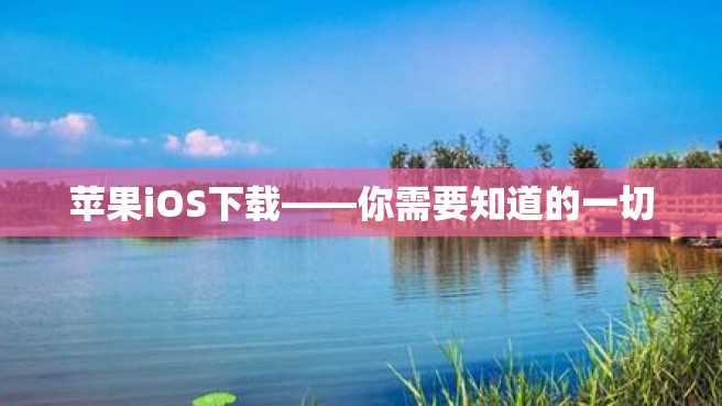 苹果iOS下载——你需要知道的一切 苹果iOS下载——你需要知道的一切