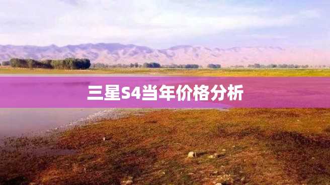 三星S4当年价格分析 三星S4当年价格分析