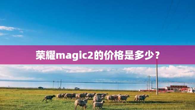 荣耀magic2的价格是多少? 荣耀magic2的价格是多少?