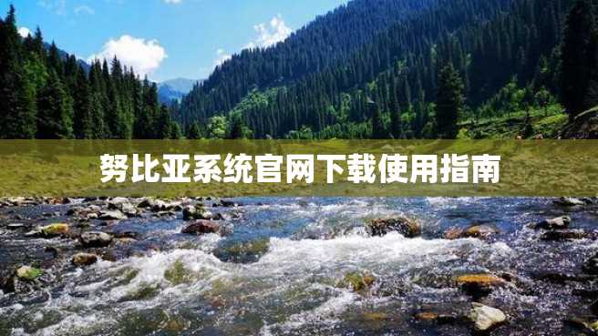 努比亚系统官网下载使用指南 努比亚系统官网下载使用指南