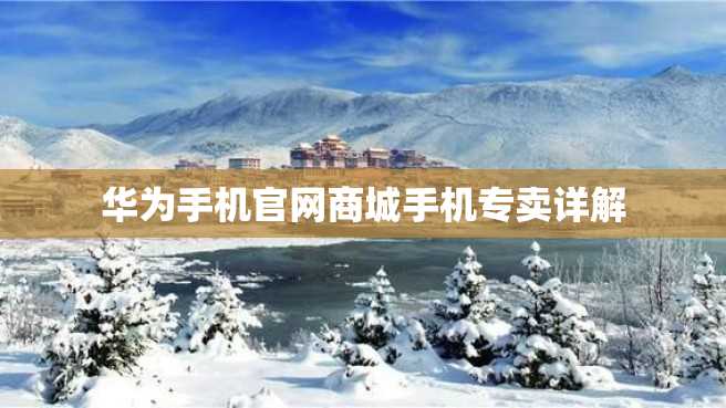 华为手机官网商城手机专卖详解 华为手机官网商城手机专卖详解