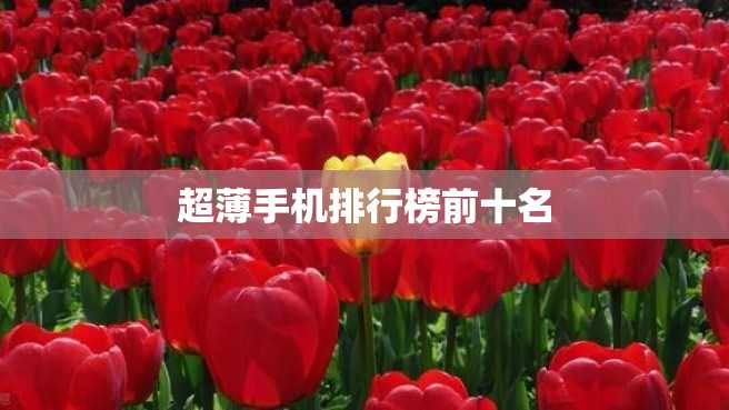 超薄手机排行榜前十名 超薄手机排行榜前十名