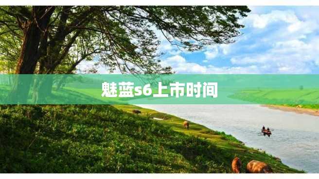 魅蓝s6上市时间