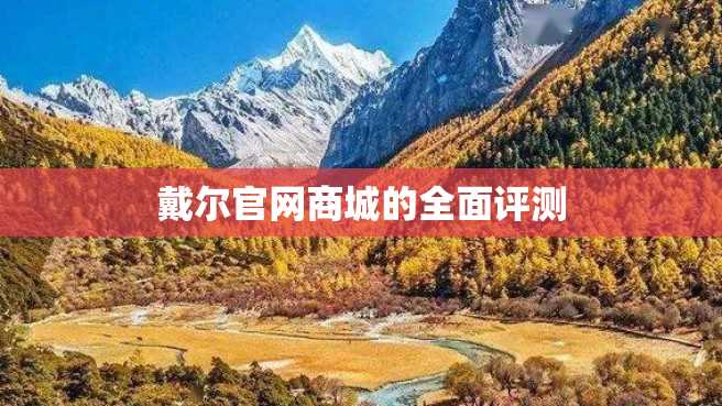 戴尔官网商城的全面评测 戴尔官网商城的全面评测