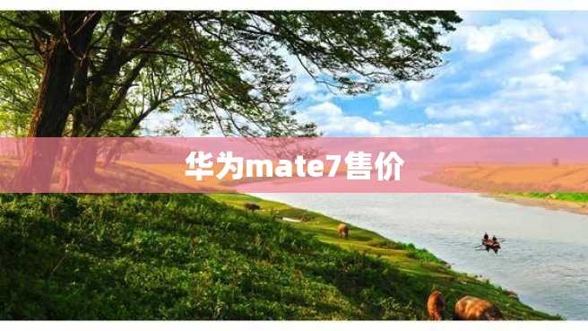 华为mate7售价 华为mate7售价