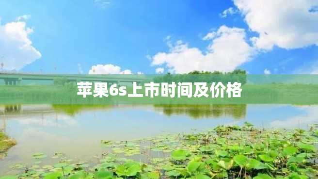 苹果6s上市时间及价格 苹果6s上市时间及价格