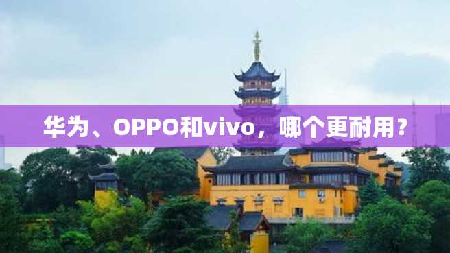 华为、OPPO和vivo,哪个更耐用? 华为、OPPO和vivo,哪个更耐用?