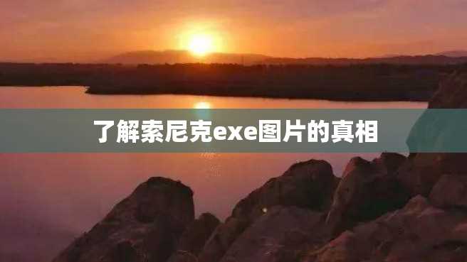 了解索尼克exe图片的真相 了解索尼克exe图片的真相
